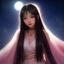 麻豆视频用户夜猫族Kira头像，年轻女性，习惯深夜观看视频内容